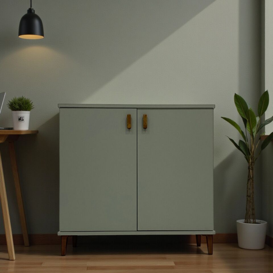 Zeta Çok Amaçlı Dolap Kül Yeşili